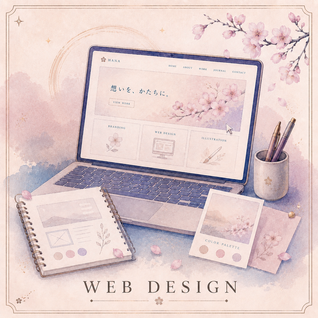 Web design work