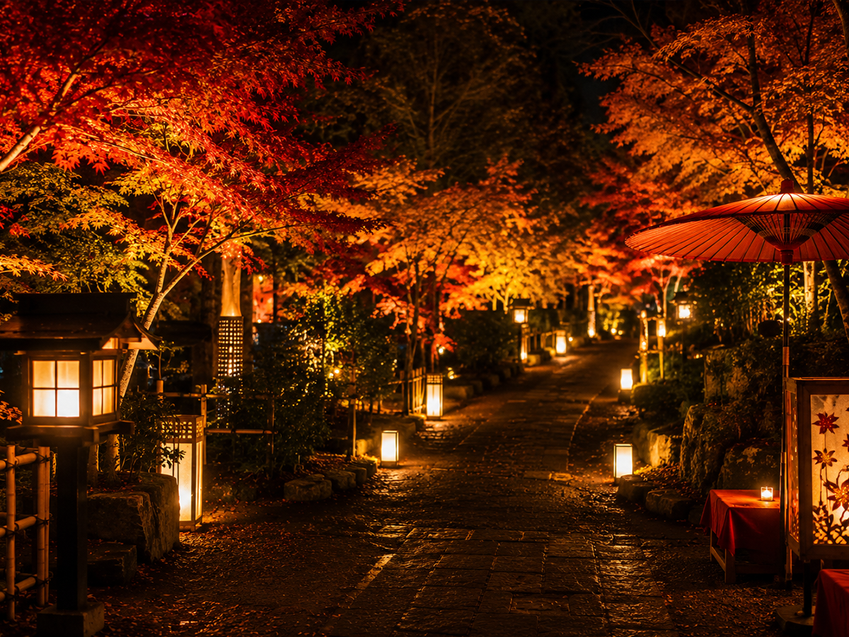 Autumn Maple Viewing