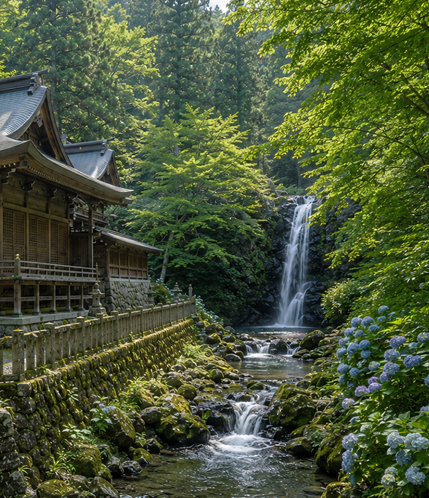 Summer at Takimori Shrine